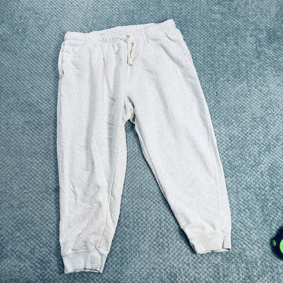 NIKE WHITE JOGGER SWEATPANTS WOMENS 1X - Picture 1 of 4